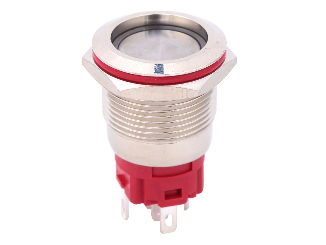 Laxiscreed Interruptor Self-locking Metálico 9-30v Para Sistemas Dc, Fácil De Utilizar