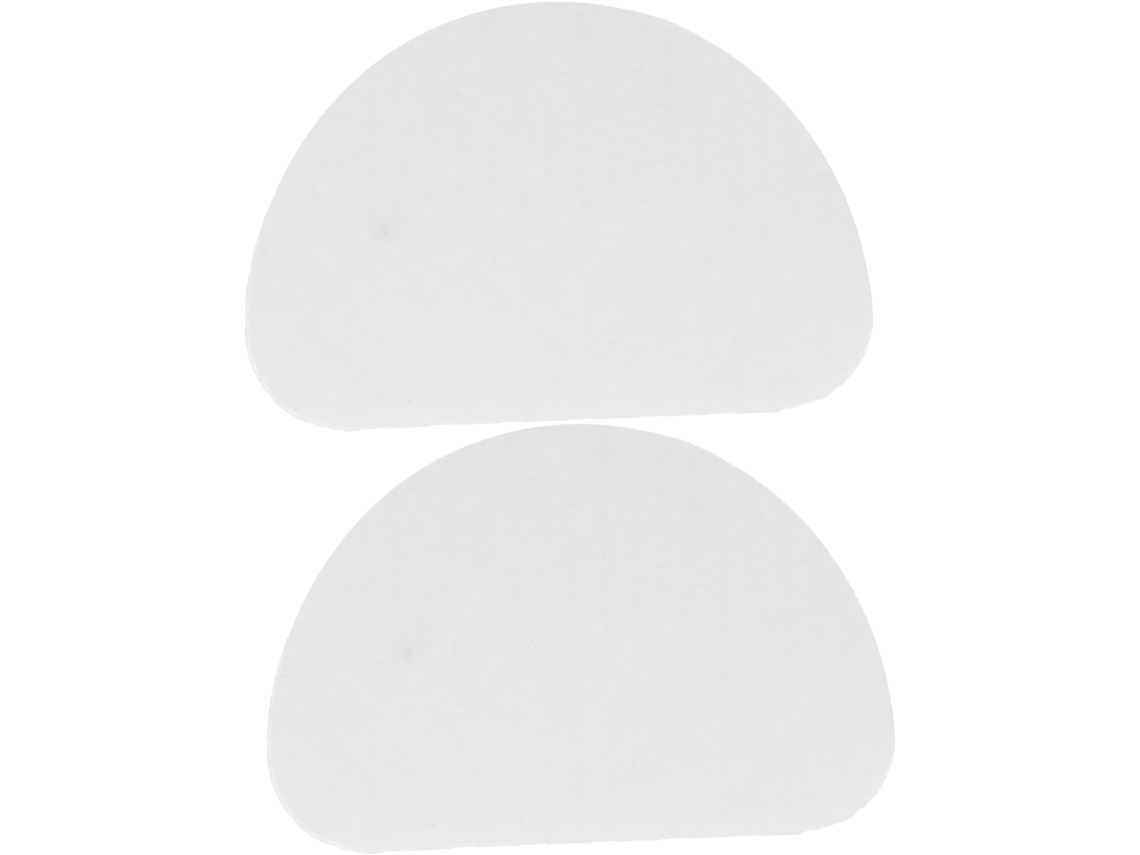 Bestyash Palmilhas Adesivas Antiderrapantes, Silicone Transparente, Redução De Ruído E Resistência Ao Desgaste, Para