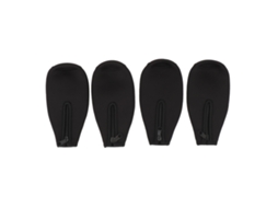 4 Pack Capa Isolante Para Garrafas De Cerveja Com Zíper - Preto