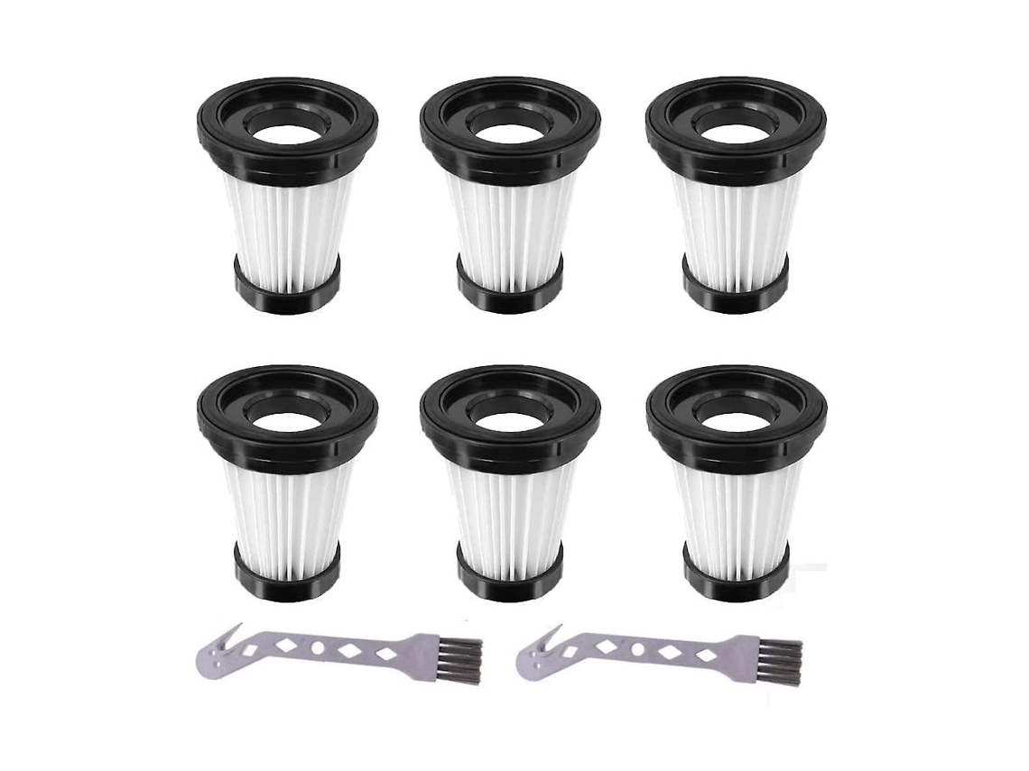 Acessórios de Aspirador Pacote com 6 filtros de vácuo portáteis K12 K12 Pro K13