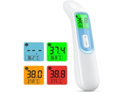 Termômetro de Testa, Médico Testa com Alerta Febre, Visor Lcd, Função Memória, Infrav Ermelho GOKOCO