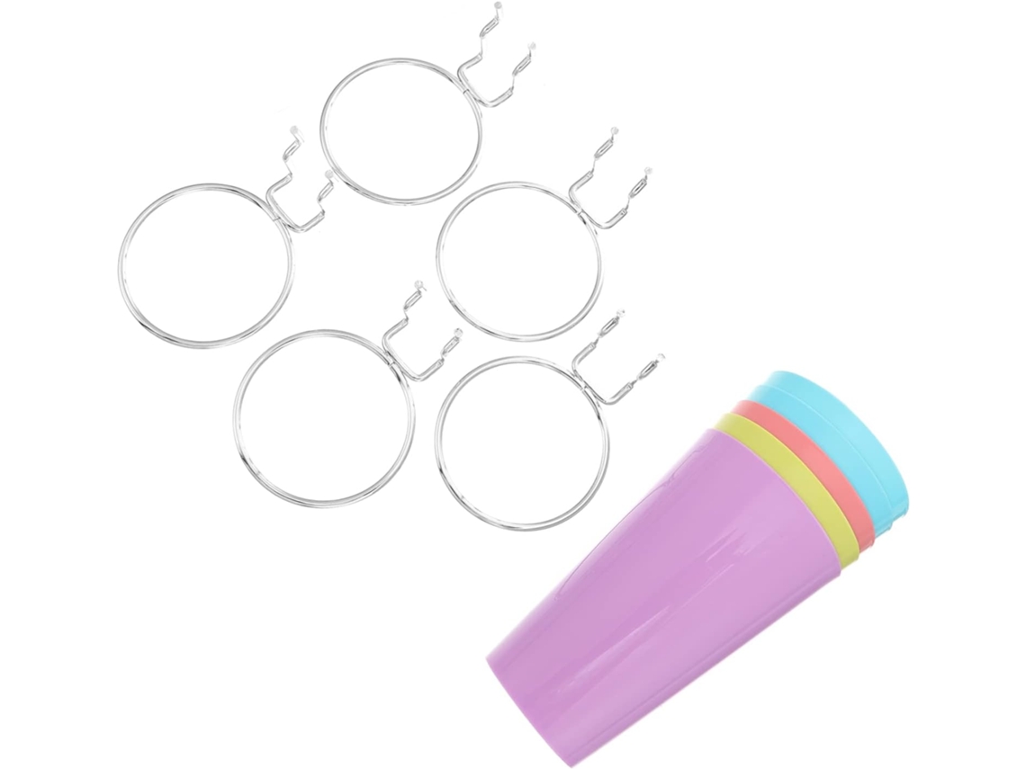 Pacote Com 10 Ganchos De Parede Em Material Resistente, Para Práticos