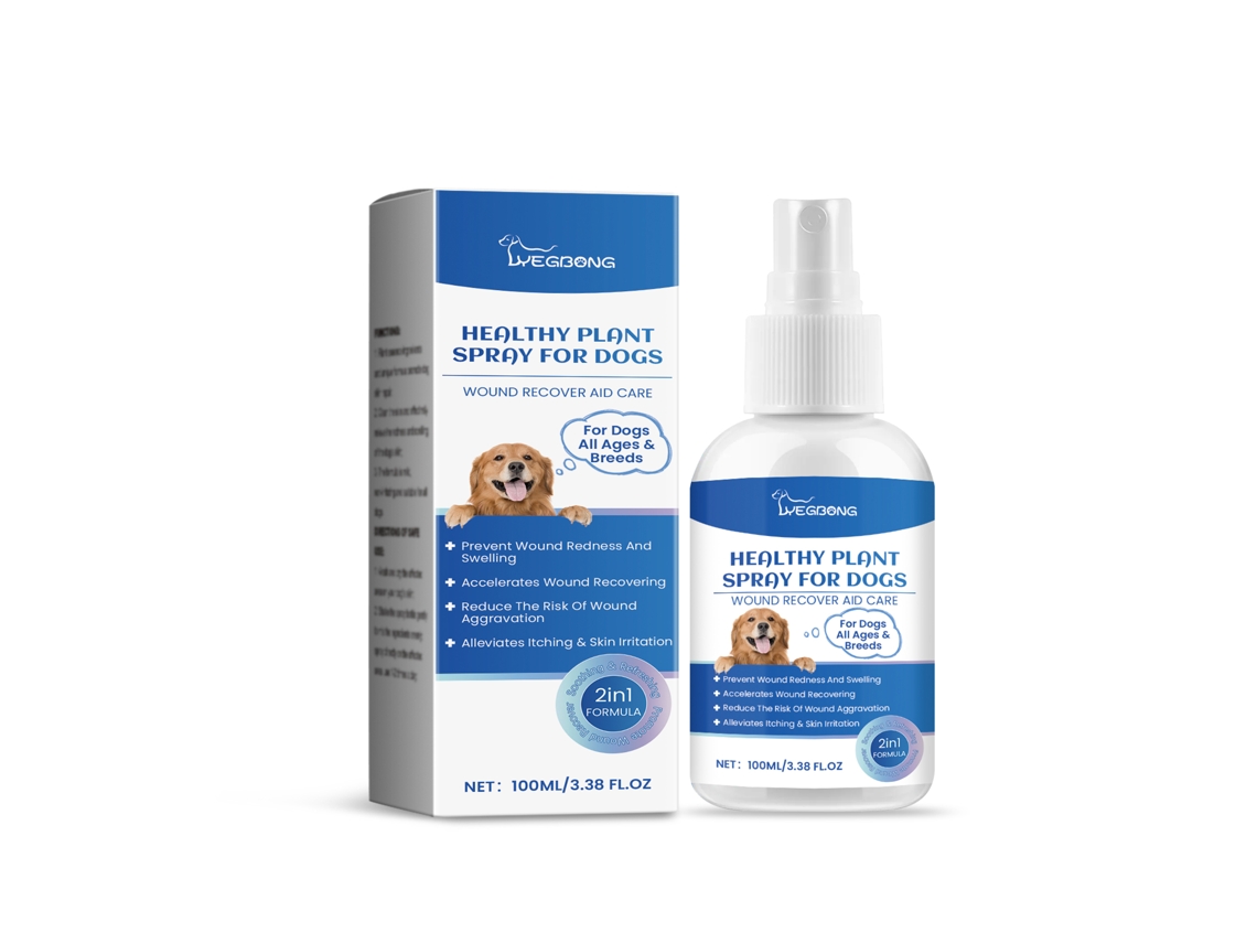Spray para Cães Antibacteriano e Cuidados com Feridas de Forma Segura LAXISCREED