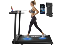 Passadeira de Corrida, Motor Elétrico De 2,5 Hp, Faixa De Velocidade 1 12 Km/h, Capacidade De Peso 120 Kg, Design Dobrável, Conectividade Bluetooth Oem