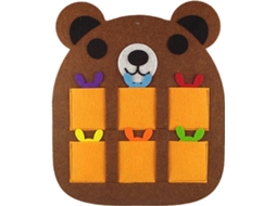 Bolsa de Feltro Urso HEAN Castanho