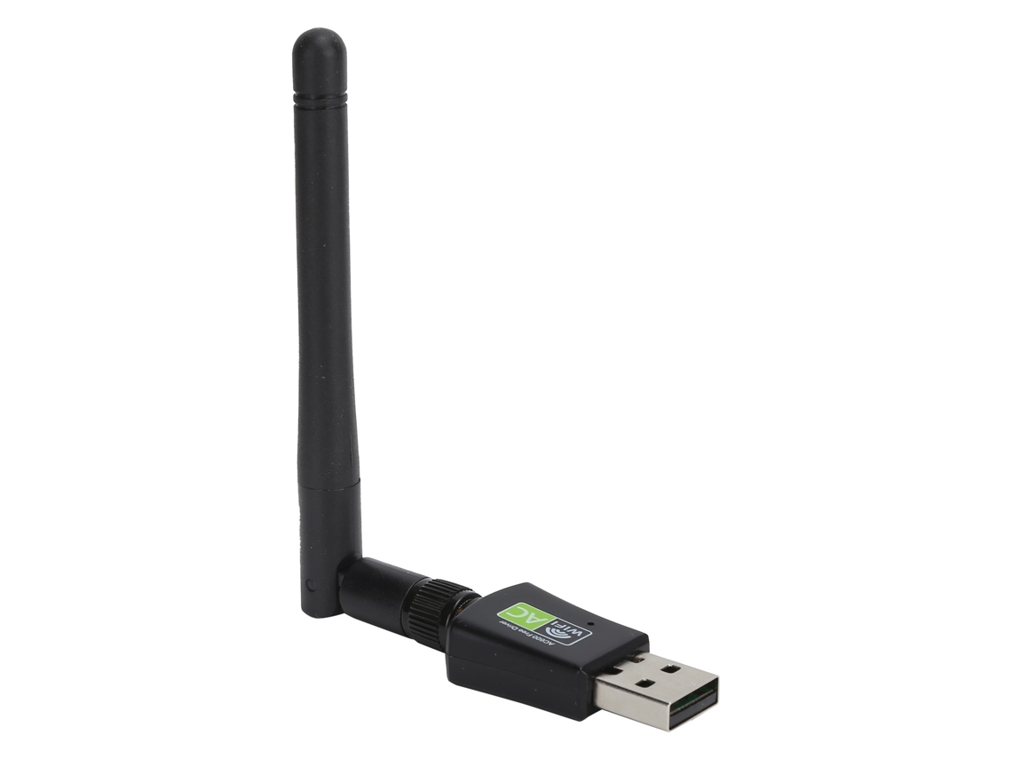 Lurelia Adaptador Usb Wi-fi Rtl8811cu 600 Mbps 2,4 Ghz Usb 2.0 Antena