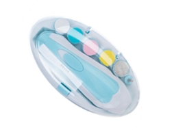 Primerox lixadeira Elétrica de Unhas para Bebês 6 em 1 Segurança Recarregável Manicure Azul