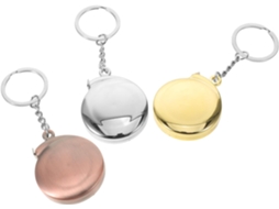 Mini Fita Métrica HEALEVED Retrátil de 2 M em Metal, Pacote com 3 | S/MARCA