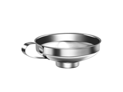 Funil De Aço Inoxidável Para Potes Largos E Regulares, Acessórios Para Conservas, Ferramenta Para Filtrar Geleia, Vinho E Óleo