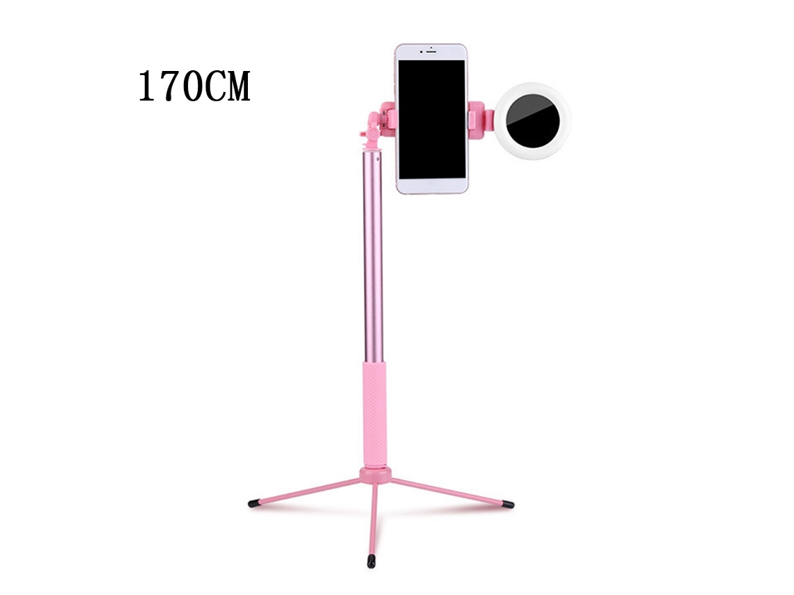 Lurelia Anel De Luz Led Usb, Luz Regulável, Com Suporte Para Telemóvel, 3 Modos De Luz, 120 Cm, Preto