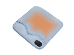 Aquecedor de Pés de Grafeno Bivolt Ajustável 3 Níveis Lavável 40x40cm para Mesa Lar Escritório | S/MARCA
