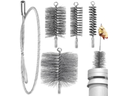 Escova De Limpeza Para Lareira | Metal Para Chaminé E Conduta De Fumos - Flexível E