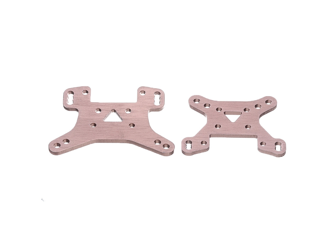 Conjunto Amortecedores em Liga Alumínio Wltoys 144001 Eat14 Modelos Veículos Corrida Alta Velocida4wd 1/14, Peças Carros Rc. MDUG