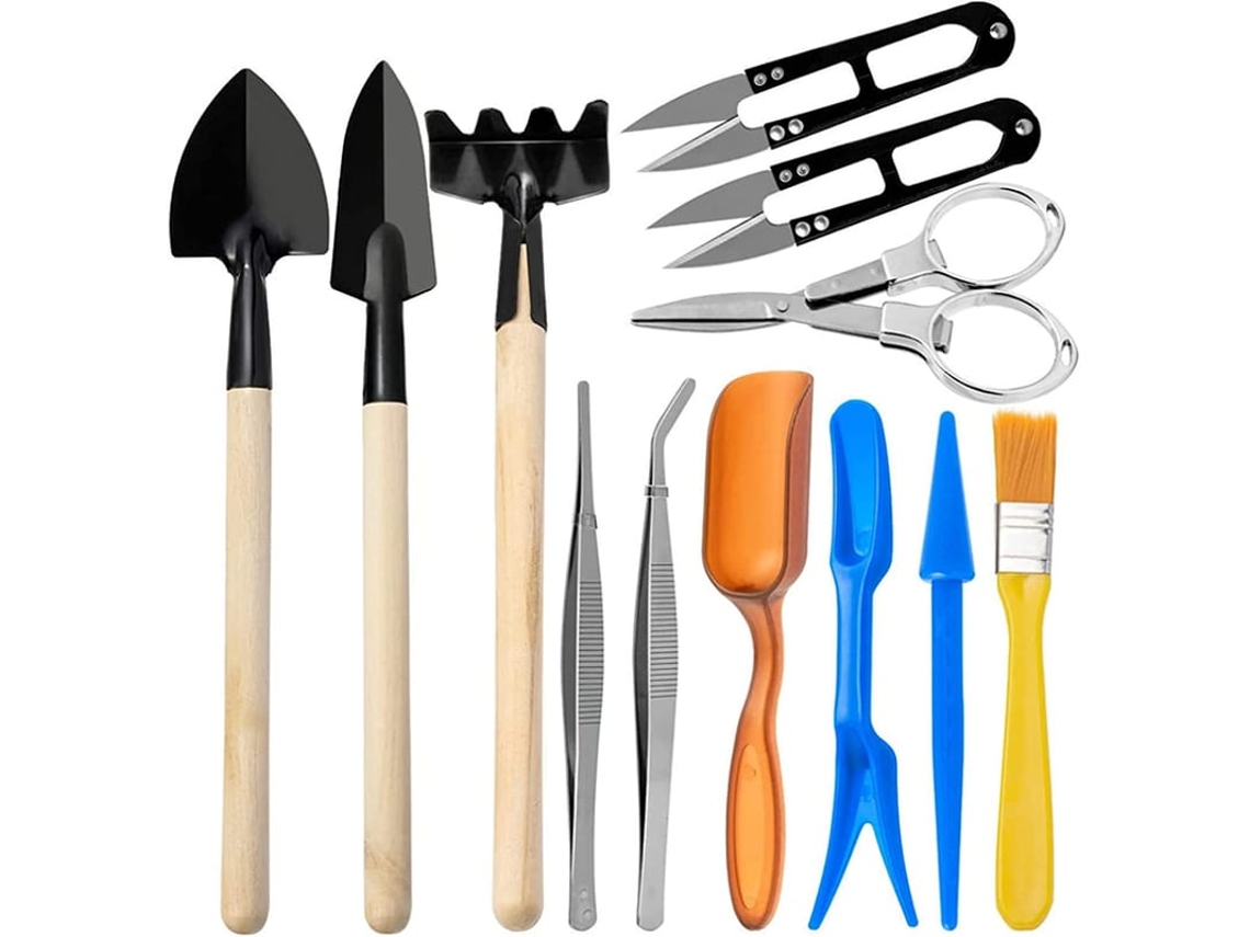 Conjunto De 12 Ferramentas De Jardim Kit Ferramentas Succulenta Ferramentas Manuais Pequenas Palheta/pá/enxada