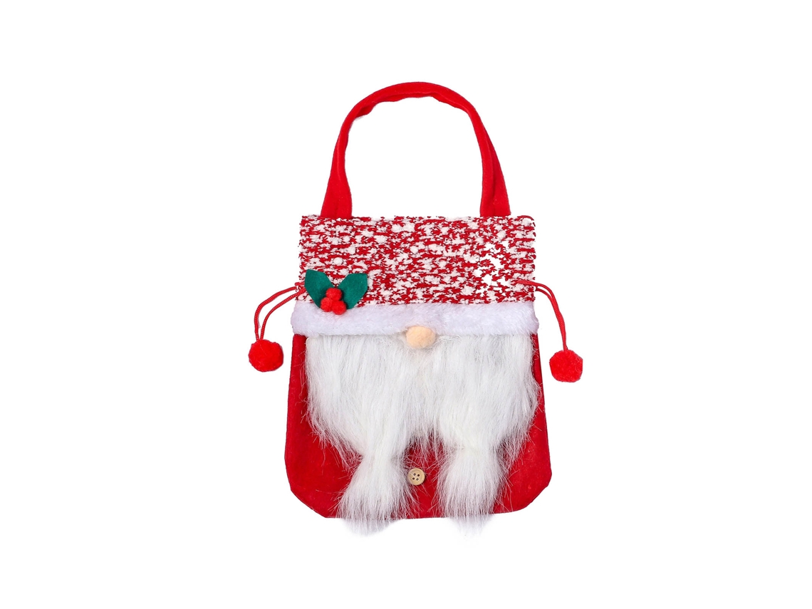 Saco De Maçã Natalino Presente Feriado Infantil Natal 2025