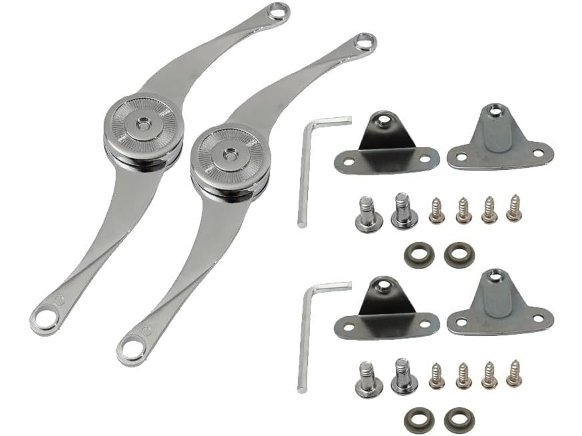 Dobradiças Reforçadas Para Portas De Armários Cozinha, Com Suporte Ajustável Para Tampas, Dobradiças Para Móveis Com