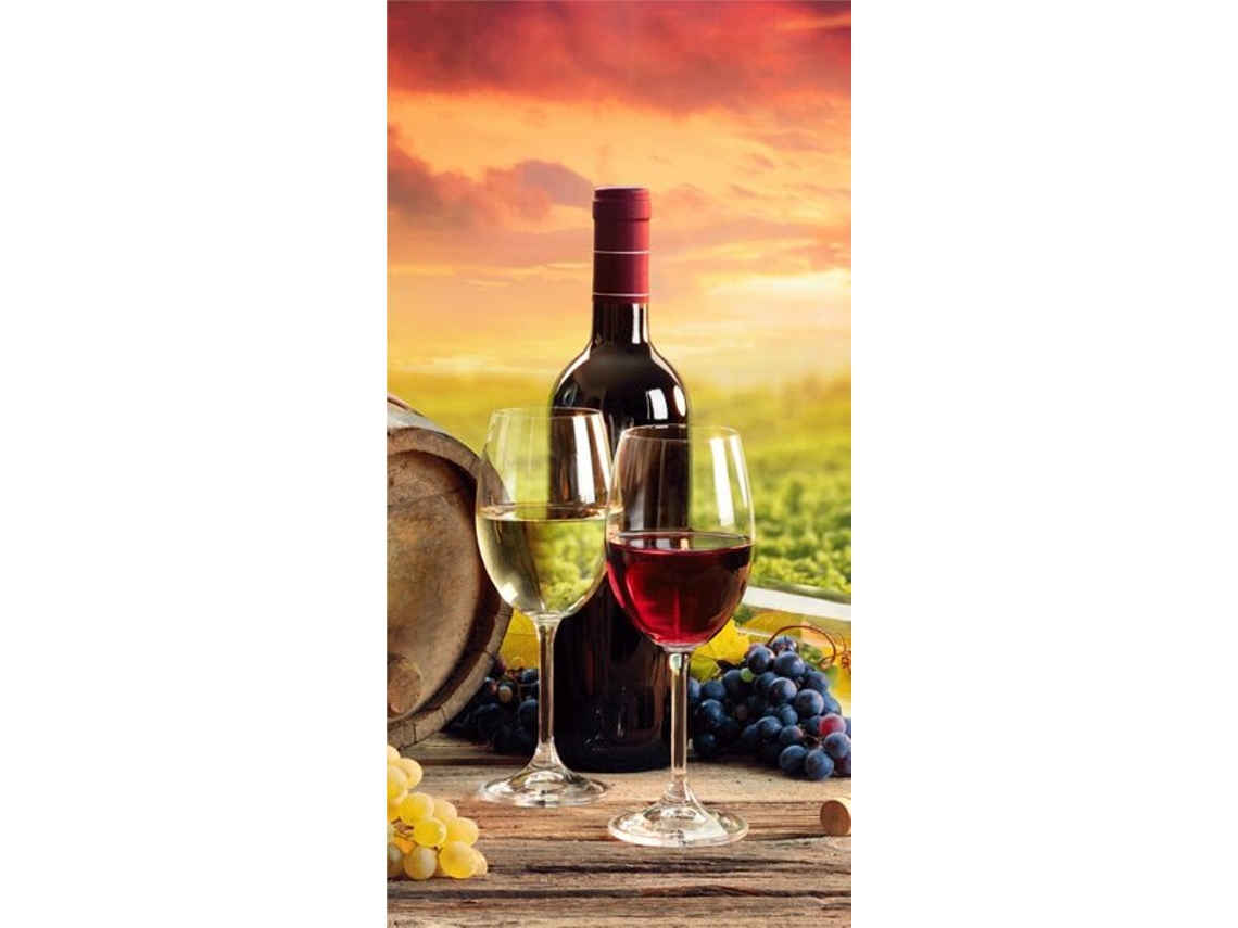 Toalha Vinho, 70x140 Cm