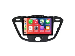 Auto Rádio Carro Bluetooth Autoradio 8GB RAM 128G ROM CarPlay Navegação GPS Ecrã Táctil RoverOne para Ford Tourneo Custom 1 I Transit 2012-2021  