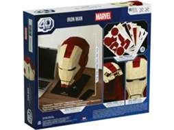 Puzzle 4D Capacete Iron Man 96 Peças MARVEL (Idade Mínima Recomendada: ‍13 Anos)