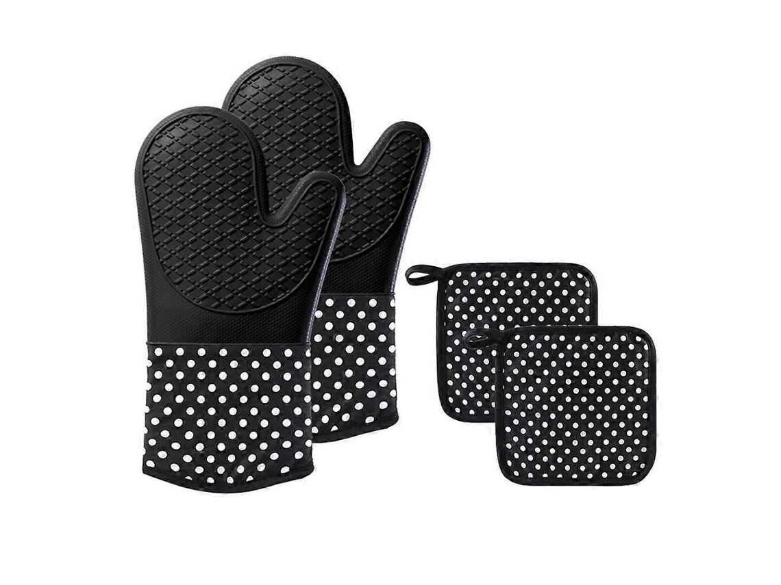 Luvas De Sarja Com Bolinhas, Super Práticas Para Guardar E Limpar