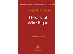 Livro Theory of Wire Rope Mechanical Engineering Series de George A Costello (Inglês)