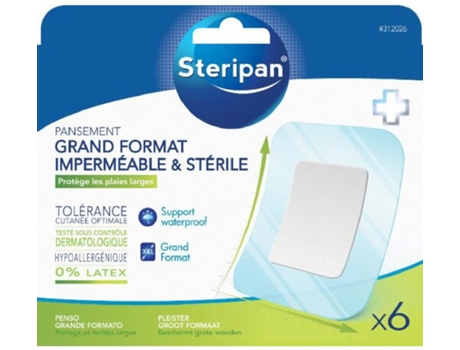 Pensos Rápidos Formato Xxl STERIPAN 6 un
