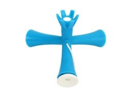 Yncm-tee De Golfe De Borracha Macia Ajustável Azul