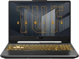 Portátil Gaming ASUS Tuf FA506NF-R57C25PB1 (AMD Ryzen 5 7535HS - NVIDIA GeForce RTX 2050 - RAM: 16 GB - 512 GB SSD PCIe - 15.6'')