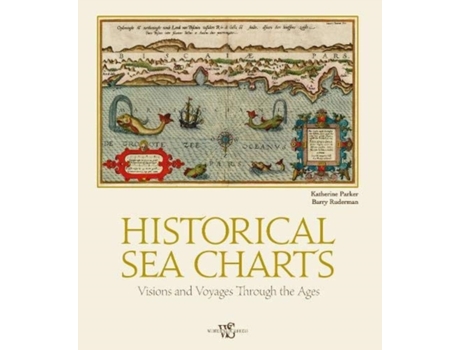 Livro historical sea charts de katherine parker,barry ruderman (inglês)
