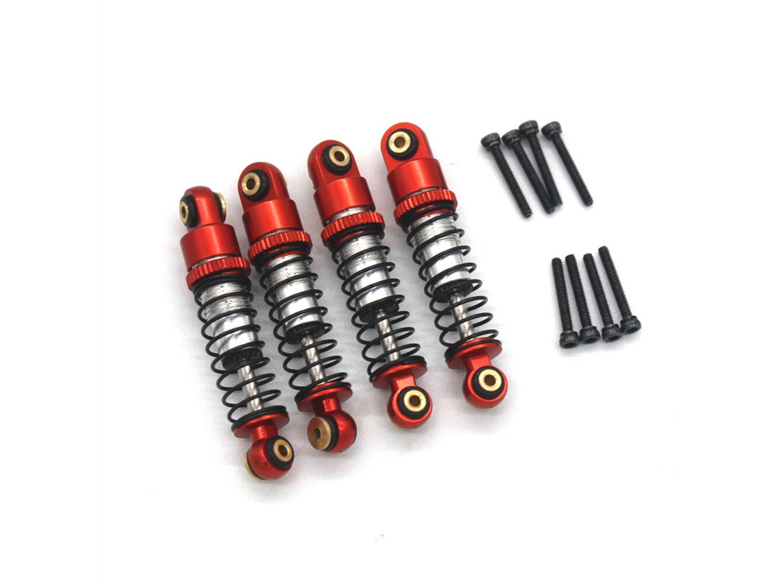 Amortecedores de Metal Reforçados com Óleo para Carros Rc Fms 1/24 Fcx24m D90 D110 Range Rover Peças de Reposição e Acessórios MDUG