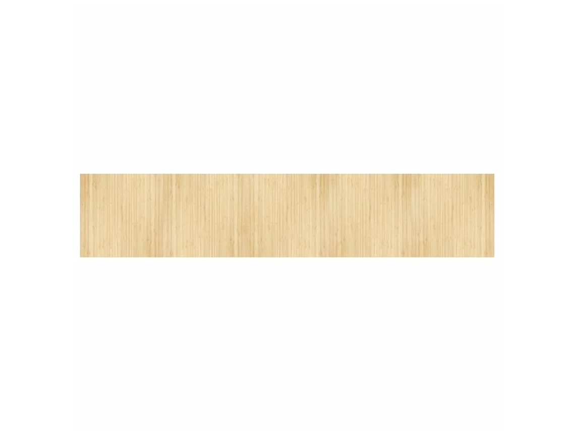 Rug, Rugs Vidaxl Bege Bambu (100 X 500 Cm)