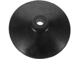 Base de Borracha Lisa de 1 Kg para Poste SFUSHOS
