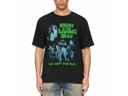 Rockinstone Night Of The Living Dead Notld Cool Tones Smoke T-shirt Size:m