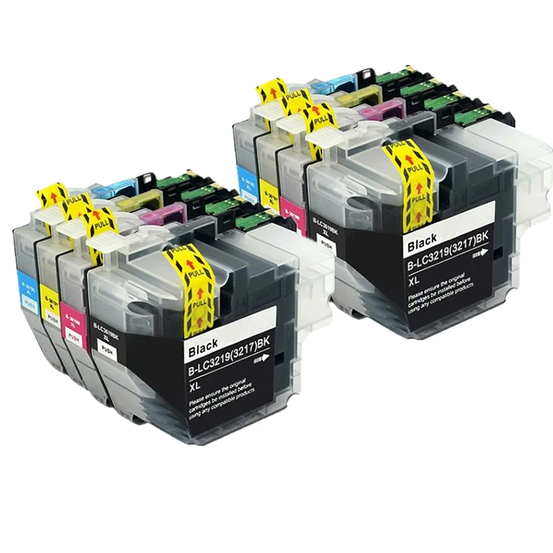 2 Tinteiros Lc3219xl 3219xl Lc3219 Lc3217 para Impressoras Brother Mfc J5330dw J5335dw J5730dw J5930dw J6530dw J6930dw J6935dw MDUG