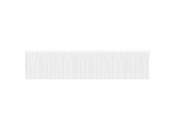 Maison Exclusive - Cortina De Renda Com Cortinas Branco 140 X 750 Cm Poliéster
