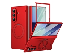Capa Para Samsung Galaxy Z Fold8 Ultra À Prova De Choque Com Suporte Gertiz (vermelho)