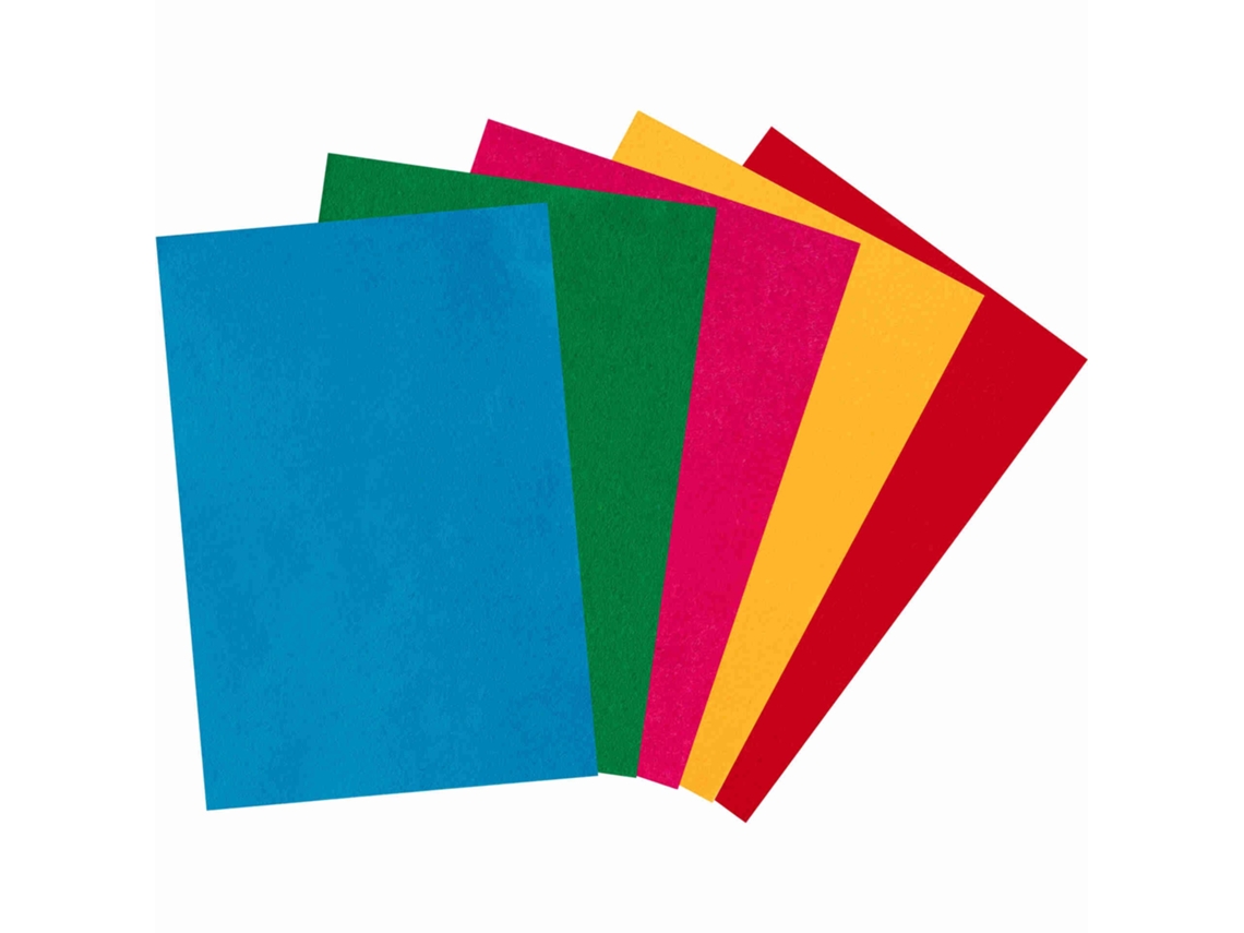 Papel Feltro A4 10 Folhas Multicor Note!