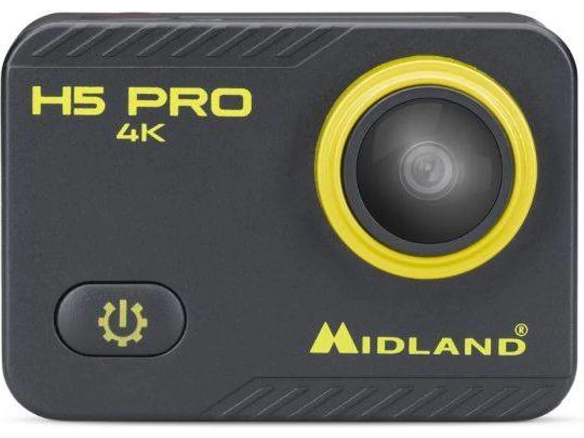 Action Cam MIDLAND H5 PRO (Outlet Grade A - 4K Ultra HD - 16 MP - Wi-Fi)