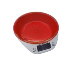 Balança de Cozinha AQUAFORGE 5 Kg com Tigela, Funciona a Bateria (18x21 cm)