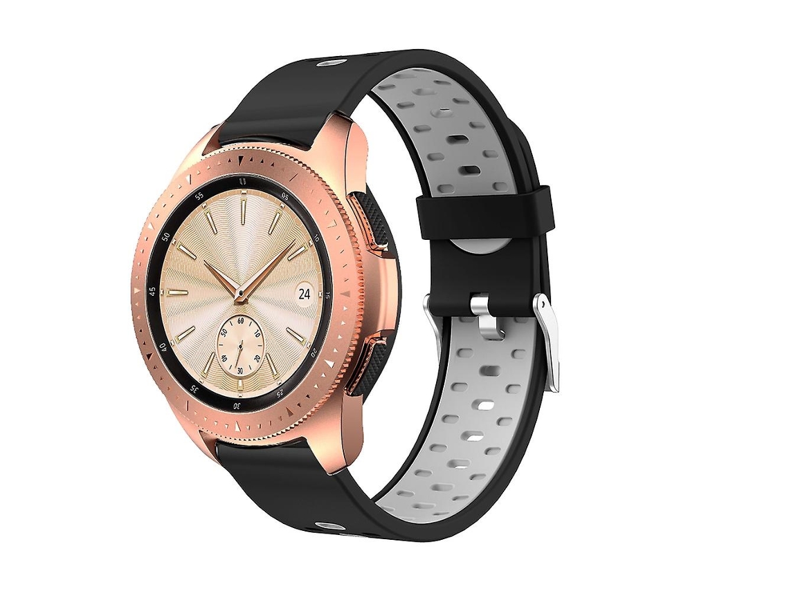 Pulseira de substituição de 20 mm para Samsung Galaxy Watch Active SM R500NZKAXAC Smartwatch LY Ebike (duas cores)