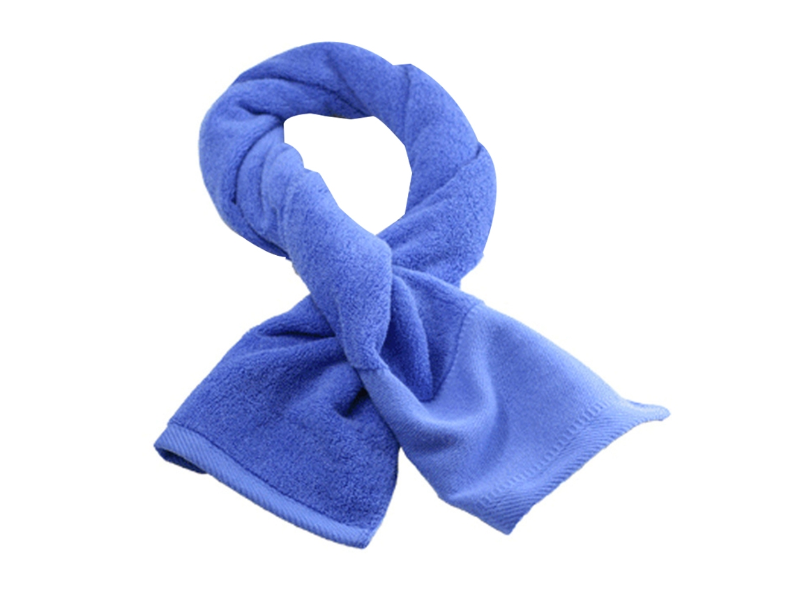 Toalha NEVEANCE Super Absorvente Ecológica Algodão Azul (110x32cm)