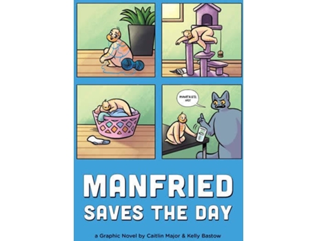 Livro Manfried Saves The Day de Caitlin Major