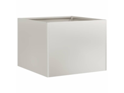 vidaXL Vaso/floreira 40x40x30 cm Aço Inoxidável