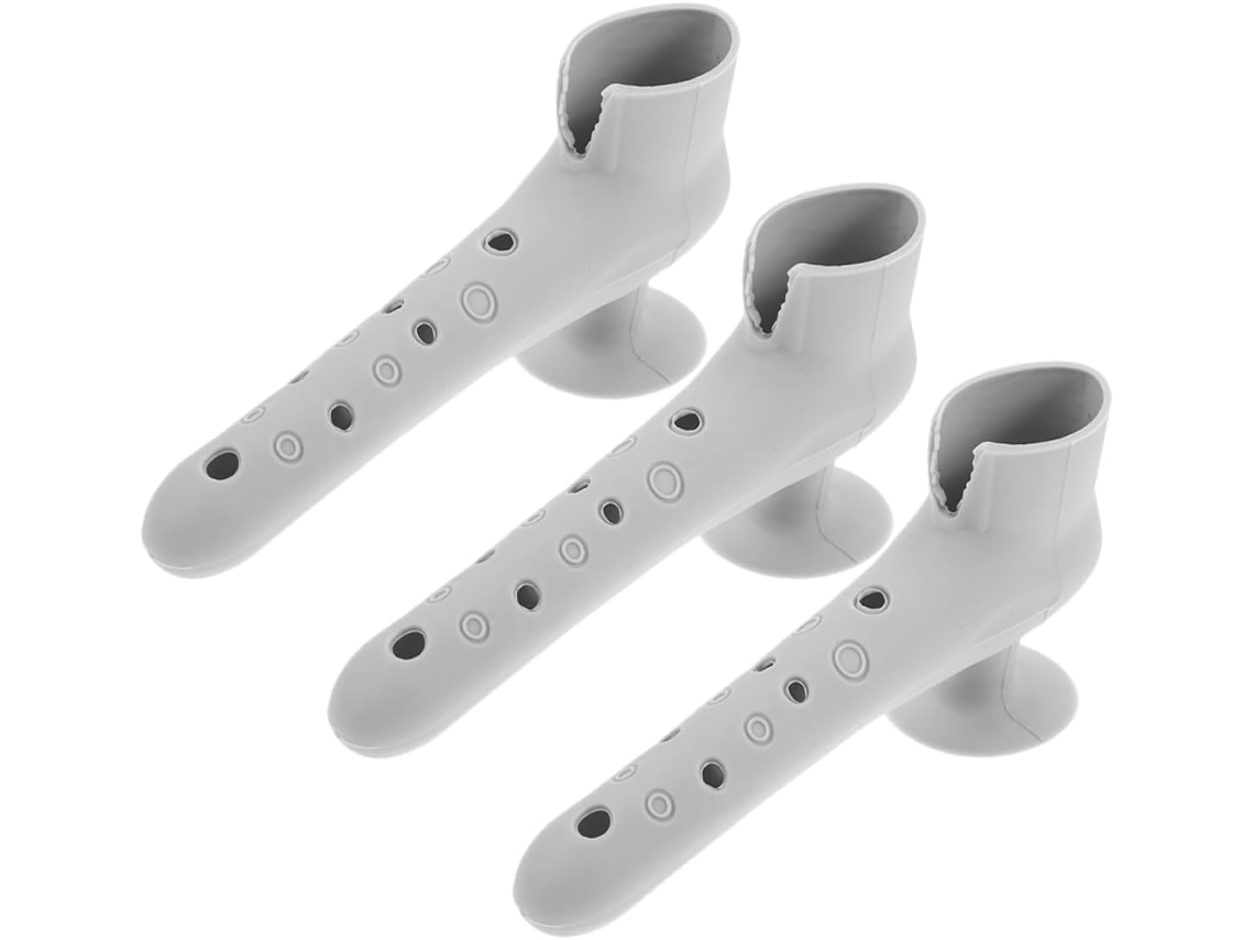 Conjunto De 3 Protetores Maçaneta Porta, Proteção De Segurança, Fácil Instalação, Cor Cinza