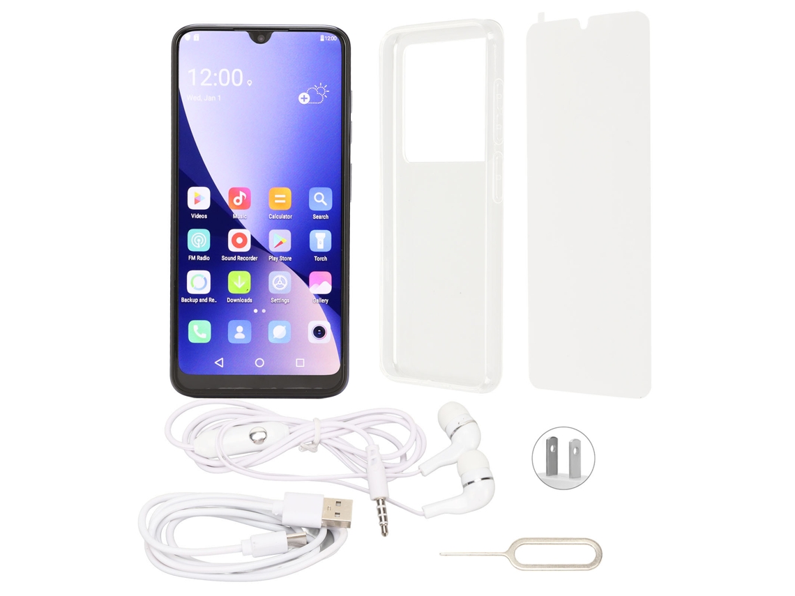 Smartphone Laxiscreed Com Android 12.0, 4gb Ram E Bateria De 7000mah