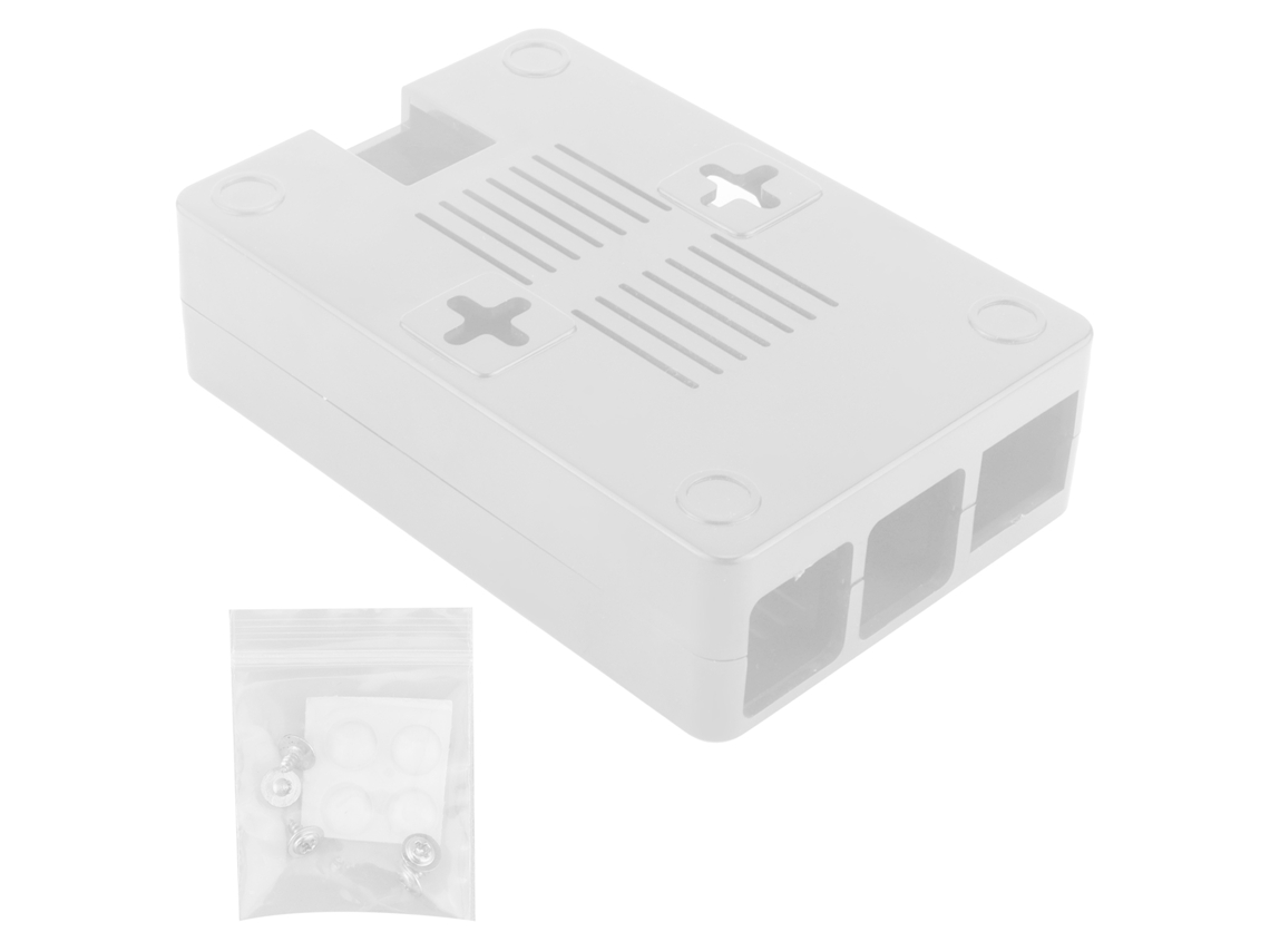 Laxiscreed Case De Proteção Para Raspberry Pi 3b/3b+ Em Abs, Compatível E Resistente