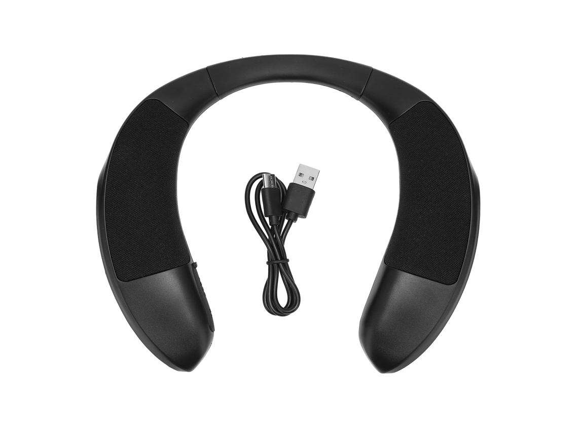 Player Mp4 T3 Bluetooth 4.2 Com Tela 1.8 Polegadas E Fone De Ouvido Colar Portátil Preto