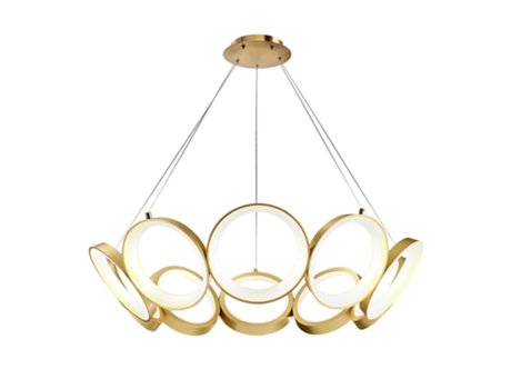 Luminária De Teto Pendente Toollight App1800 Cp Gold