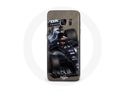 Capa para Samsung Galaxy S6 Fórmula 1 Yuki Tsunoda Piloto de corrida de F1 azul