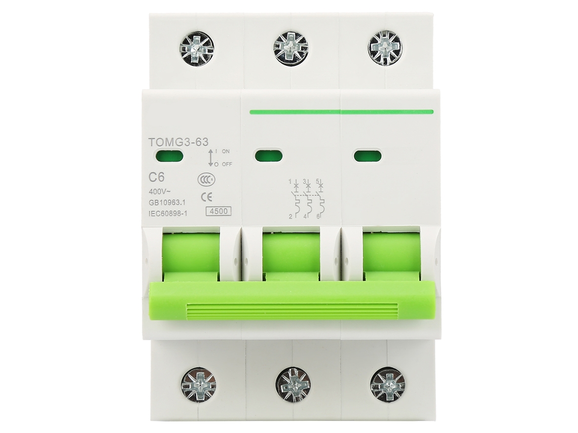 Disjuntor Miniatura 3p C Fugas 25a | S/MARCA